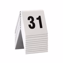 Numéros de Table Securit : Pour une organisation irréprochable Dans le domaine de l'hôtellerie et de la restauration, l'organ ...