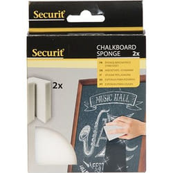 Securit SPONGE-2 éponge Rectangulaire Mélamine Blanc 2 pièce(s)
