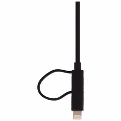 Mobilize MOB-21295 câble USB 1,5 m USB A Micro-USB B/Lightning Noir