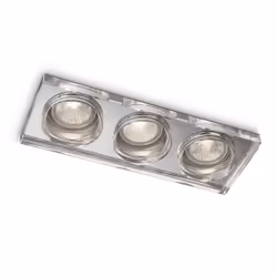 Philips myLiving Spot à encastrer 595631116, Spot lumineux encastrable, GU10, 3 ampoule(s), Halogène, 2800 K, Chrome