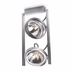 Philips myLiving Spot 530624816, Spot lumineux sur rail, G9, 2 ampoule(s), Halogène, 630 lm, Aluminium