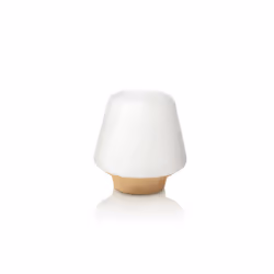 Philips myLiving Lampe à poser, Bois, Verre, Chambre à coucher, Salon, Contemporain, IP20, II