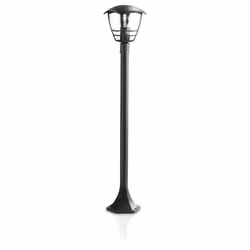 Philips myGarden Borne/lampadaire, Piedestal extérieur/Lampadaire, Noir, Aluminium, IP44, Jardin, Patio, I