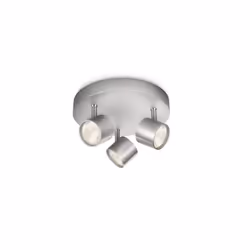 Philips Dimmable LED Spot 562434816, Ampoule(s) non remplaçable(s), 4,5 ampoule(s), LED, 2700 K, 15000 lm, Aluminium