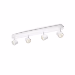 Philips Dimmable LED Spot 562443116, Spot d'éclairage de surface, Ampoule(s) non remplaçable(s), 4 ampoule(s), LED, 2700 K, B ...