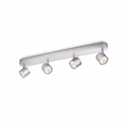 Philips Dimmable LED Spot 562444816, Ampoule(s) non remplaçable(s), 4 ampoule(s), LED, 2700 K, 2000 lm, Aluminium