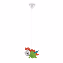 Philips myKidsRoom Suspension Drakey, multicolore, Support flexible, Multicolore, Multicolore, Bois, Bois, Chambre d'enfant