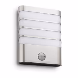 Philips myGarden Applique murale, Éclairage mural extérieur, Acier inoxydable, Acier inoxydable, IP44, Jardin, Patio, II