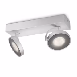 Philips Dimmable LED Spot 531724816, Spot d'éclairage de surface, Ampoule(s) non remplaçable(s), 2 ampoule(s), LED, 2700 K, A ...