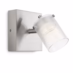 Philips myLiving Spot LED TOILE, blanc, Spot d'éclairage de surface, 1 ampoule(s), LED, 3 W, 2700 K, Blanc