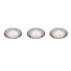 Philips myLiving Spot à encastrer 591001716, Spot lumineux encastrable, Ampoule(s) non remplaçable(s), 3 ampoule(s), LED, 270 ...
