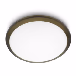 Philips myLiving Plafonnier LED Denim, bronze, 1 ampoule(s), LED, Ampoule(s) non remplaçable(s), 450 lm, IP20, Bronze