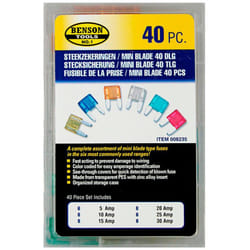 EDM - Lot 40 Mini Fusibles Pour Voiture