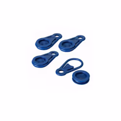 Présentation : Lot de 6 Clips Pince plastique bleu pour bâches et toiles en plastique résistant. Très pratiques, ils vous per ...