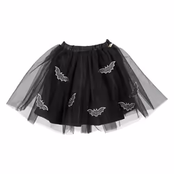 Souza Mathilde, Jupe de déguisement, Enfant, Femelle, Halloween, Sorcière, Noir, Gris
