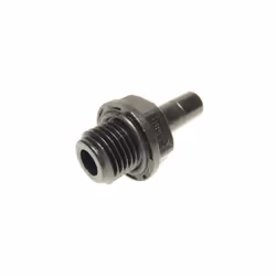 Convient pour l'eau potable. Pour tuyaux PU / PE / PA. Diamètre de tuyau : 10 mm Filetage extérieur : 3/8'' Matériaux : Acéta ...