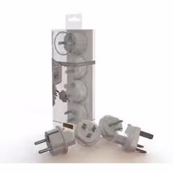 Allocacoc 3600/DFRWPL, 110-230 V, Blanc, Type B, Type E, Type F, Type G, Type I, 212 g, 58 mm, 58 mm