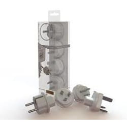 Allocacoc 3600/DFRWPL adaptateur prise d'alimentation Blanc
