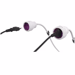 Allocacoc 8002/EUPE5M multiprise 5 m 1 sortie(s) CA Magenta, Blanc