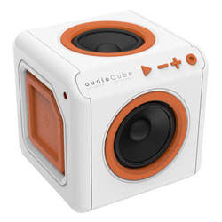 Allocacoc 3902/EUACPT récepteur de musique de bluetooth 10 m Noir, Orange, Blanc