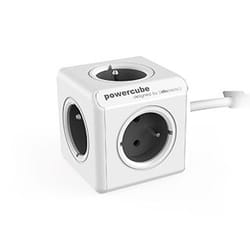 Allocacoc PowerCube Extended Type E multiprise 1,5 m 5 sortie(s) CA Intérieure Gris