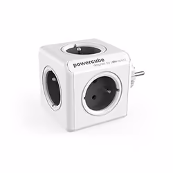 Allocacoc PowerCube Original Type E, Intérieure, Type E, Gris, CE, 5 sortie(s) CA, 16 A