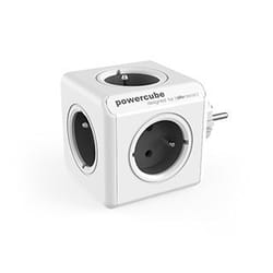 Allocacoc PowerCube Original Type E multiprise 5 sortie(s) CA Intérieure Gris