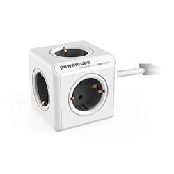 Allocacoc 1300GY/DEEXPC multiprise 1,5 m 5 sortie(s) CA Intérieure Blanc