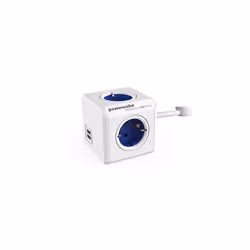 Power Cube 1402BL/DEEUPC, 1,5 m, Intérieure, Type F, Bleu, CE / KEMA (EU new), 4 sortie(s) CA