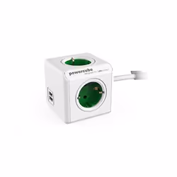 Power Cube 8718444087014, Extérieure, Vert, Blanc, CE / KEMA (EU new), 4 sortie(s) CA, 250 V, 16 A