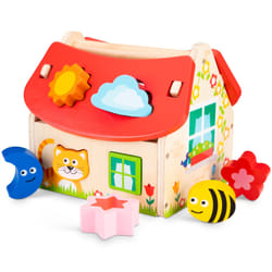 New Classic Toys Shape sorter house