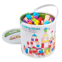 New Classic Toys Building blocks in a drum - colored