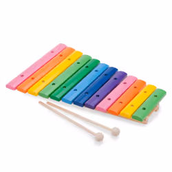 New Classic Toys 10236, Instrument de musique jouet, Xylophone, 2 an(s), Multicolore