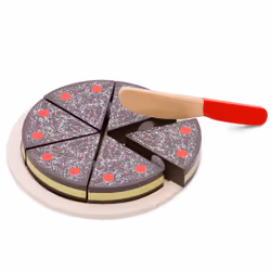 New Classic Toys Cutting Cake - Chocolate, 2 an(s)