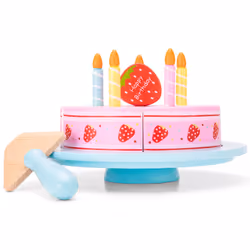 New Classic Toys Cutting Cake - Birthday