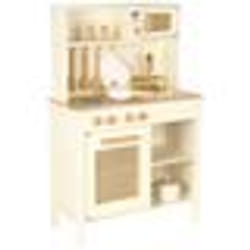 New Classic Toys - Cuisine en bois et rotin