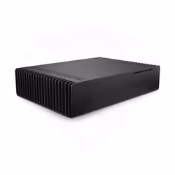 Streacom ST-FC10B-ALPHA unité centrale Bureau Noir