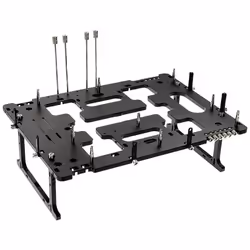 Banc dessai - STREACOM - Boîtier noir - Mini ITX - Aluminium anodisé léger - Tests de performance
