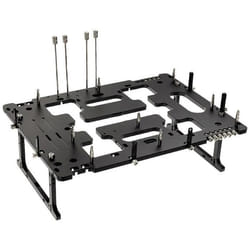 Banc dessai - STREACOM - Boîtier noir - Mini ITX - Aluminium anodisé léger - Tests de performance