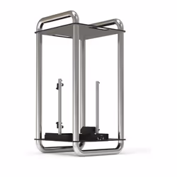Boîtier Mini-ITX - STREACOM - DA6 - Chrom - Design élégant - Excellente dissipation de chaleur