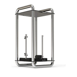 Boîtier Mini-ITX - STREACOM - DA6 - Chrom - Design élégant - Excellente dissipation de chaleur