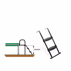 EXIT Échelle pour hauteur de cadre de trampoline entre 50-65 cm