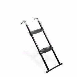 EXIT Échelle pour trampoline pour hauteur de cadre entre 65-80 cm, Échelle de trampoline, Noir