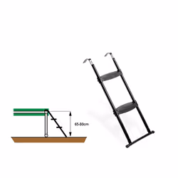 EXIT Échelle pour trampoline pour hauteur de cadre entre 65-80 cm
