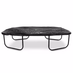 EXIT Bâche de protection Rectangulaire 244x427 (8x14ft), Housse de trampoline, Polyéthylène, Noir