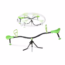 EXIT Spinner 360, Acier, 10 kg, Noir, Vert