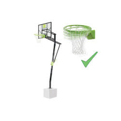 EXIT Galaxy Panier De Basket Inground (Avec Anneau De Dunk)