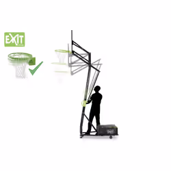EXIT Galaxy Panier De Basket Portable (Avec Anneau De Dunk) - Vue supplémentaire 6