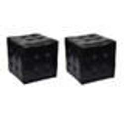 VidaXL 60740 Table de nuit et table de chevet Noir