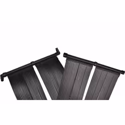 Ce chauffage solaire de piscine recueille les rayons du soleil, les convertit en chaleur et maintient votre piscine confortab ...